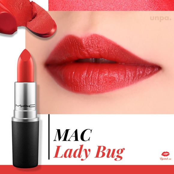 Mac Lustre Lipstick 510 Lady Bug - Picture 3 of 8